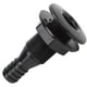 thumbnail image 3 of Accesorio de conector de manguera de resistencia al impacto ABS recto de 5/8 pulgadas a través del casco accesorio para barcos marinos negro, 3 of 12