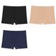 thumbnail image 1 of TrowBridge-bóxer sin costuras para mujer, lencería transpirable, cómoda, ropa interior de satén de seda, 3 piezas, 1 of 4