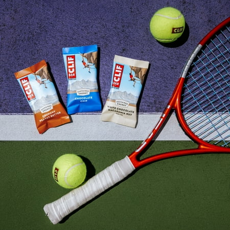 CLIF BAR - White Chocolate Macadamia Nut Flavor - Made with Organic Oats - 9g Protein - Non-GMO - Plant Based - Energy Bars - 2.4 oz. (12 Count)