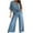 Blue, variant on Brilliant 2 Piece Spring Sets for Women Women's Summer Suit Fashion Short Sleeve Color Trousers Casual Two-Piece Suit//Brown/S-2XL