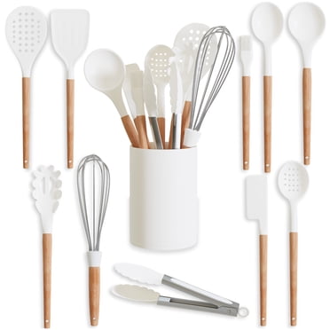 Beautiful 12pc Ceramic Non-Stick Cookware Set, Black Sesame by Drew ...