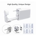thumbnail image 4 of VOCOO Disposable Ear Piercing Kit with Ear Studs, 4PCS Self Ear Piercing Kit for Ears, Nose and Lips, Low Pain Safety, Generation Sterile,Gold 5mm, 4 of 10