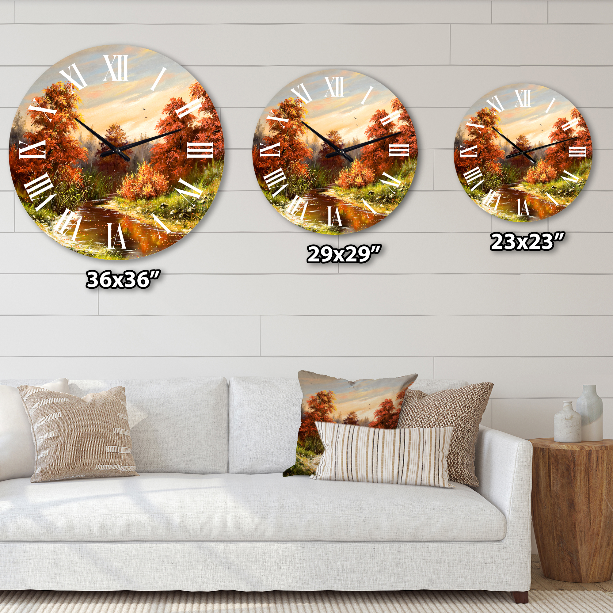 Designart 1 in Wall Clock