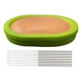thumbnail image 2 of Silicone Simulion Skin Model Pad Anti Slip Base Durable Reusable Training Tool shamjiam almohadilla de práctica, 2 of 5