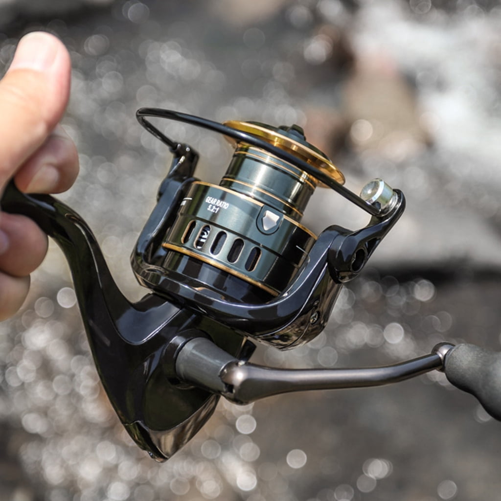 WINDLAND HE1000-7000 Reel 5.2:1 Gear Ratio Fishing Reel 22LBs Drag