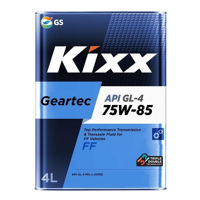 Aceite Transmisión Manual Kixx Geartec GL-4 75W-85 4l