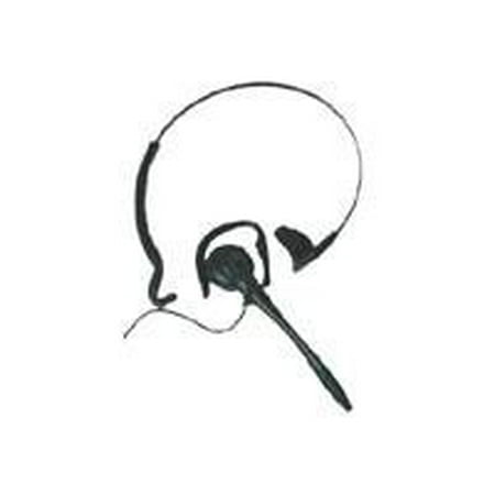 Panasonic KX-TCA90 - Headset - on-ear - wired - black - for KX-FPG371
