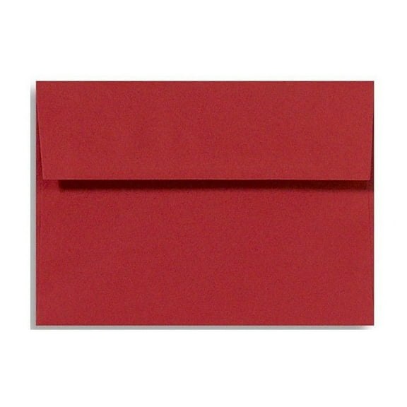 LUX A4 Invitation Envelopes 4 1/4 x 6 1/4 500/Box Ruby Red LUX-4872-18-500