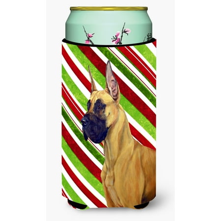 

Caroline s Treasures LH9220TBC Great Dane Candy Cane Holiday Christmas Tall Boy Hugger Tall Boy multicolor