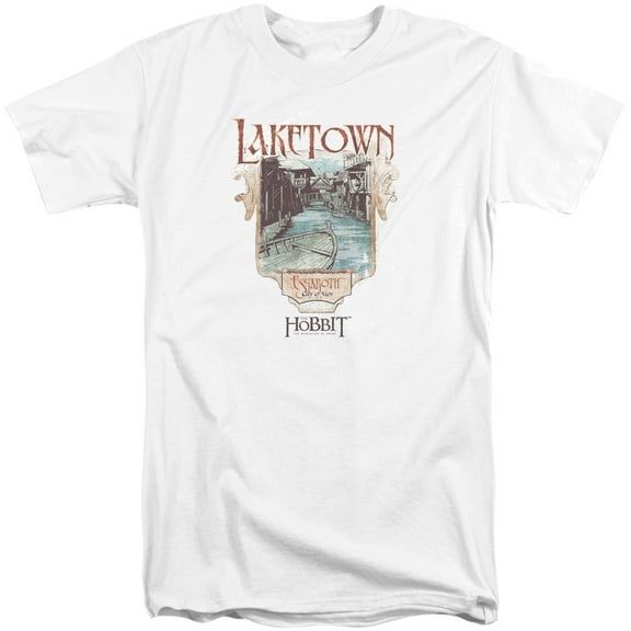 Hobbitlaketown S/S Adult Tall White
