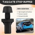 thumbnail image 4 of For Volvo C30 V40 V60 XC60 XC90 V90 Tailgate Bootlid Adjustable Stop Buffer 32357334 31395927 323573, 4 of 5