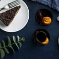 thumbnail image 5 of RYLABLUE Halloween Pumpkin Set of 4 Round Coaster for Drinks, Absorbent Ceramic Stone Coasters Cup Mat with Cork Base for Home Kitchen Room Coffee Table Bar Decor, 5 of 5