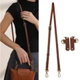 thumbnail image 2 of 【Actualización】Correa de cuero de repuesto para bolso cruzado, compatible con la correa de hombro Longchamp Mini sin modificación de perforación, 2 of 5