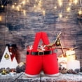 thumbnail image 3 of Wadada Christmas Candy Bags, Large Christmas Candy Basket Wine Holders Santa Pants Gift and Treat Bags with Handle Portable Candy Gift Wrap for Christmas Decor (7.8x5.7 inch), 3 of 3