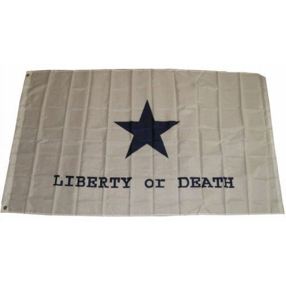 3x5 Super Polyester Goliad Battle Liberty or Death Flag Indoor Outdoor
