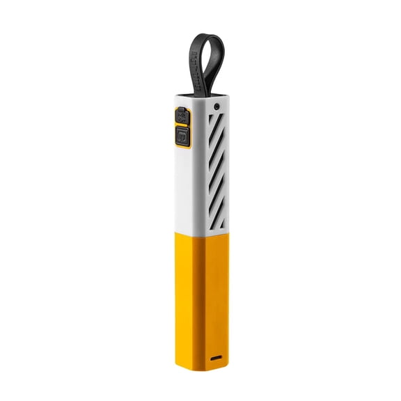 Yellow Flashlight, Rechargeable LED High Brightness Torch with Type-C Charging, Zoomable Outdoor Flashlight for Camping, IP65 Waterproof Design