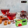 thumbnail image 2 of Tea4U Moringa Oleifera Flavored Energy Tea (Hibiscus) 25 Teabags, 2 of 9