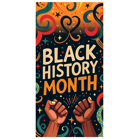 Black History Month Banner Celebration Decorations Photography Props Event Backdrop Wall Poster Home Decor Cultural Party Background