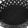 thumbnail image 4 of INTBUYING Foyer Extérieur à Bois et Charbon Barbecue Four Grill de Feu de Camp, 4 of 8