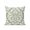 Green, variant on Waterproof Outdoor Throw Pillows with Inserts 16"x16", Baroque Sage Green Soft Decorative Pillowcases for Couch Bedroom, Vintage Damask Classic Floral Pillow Covers for Sofa Living Room