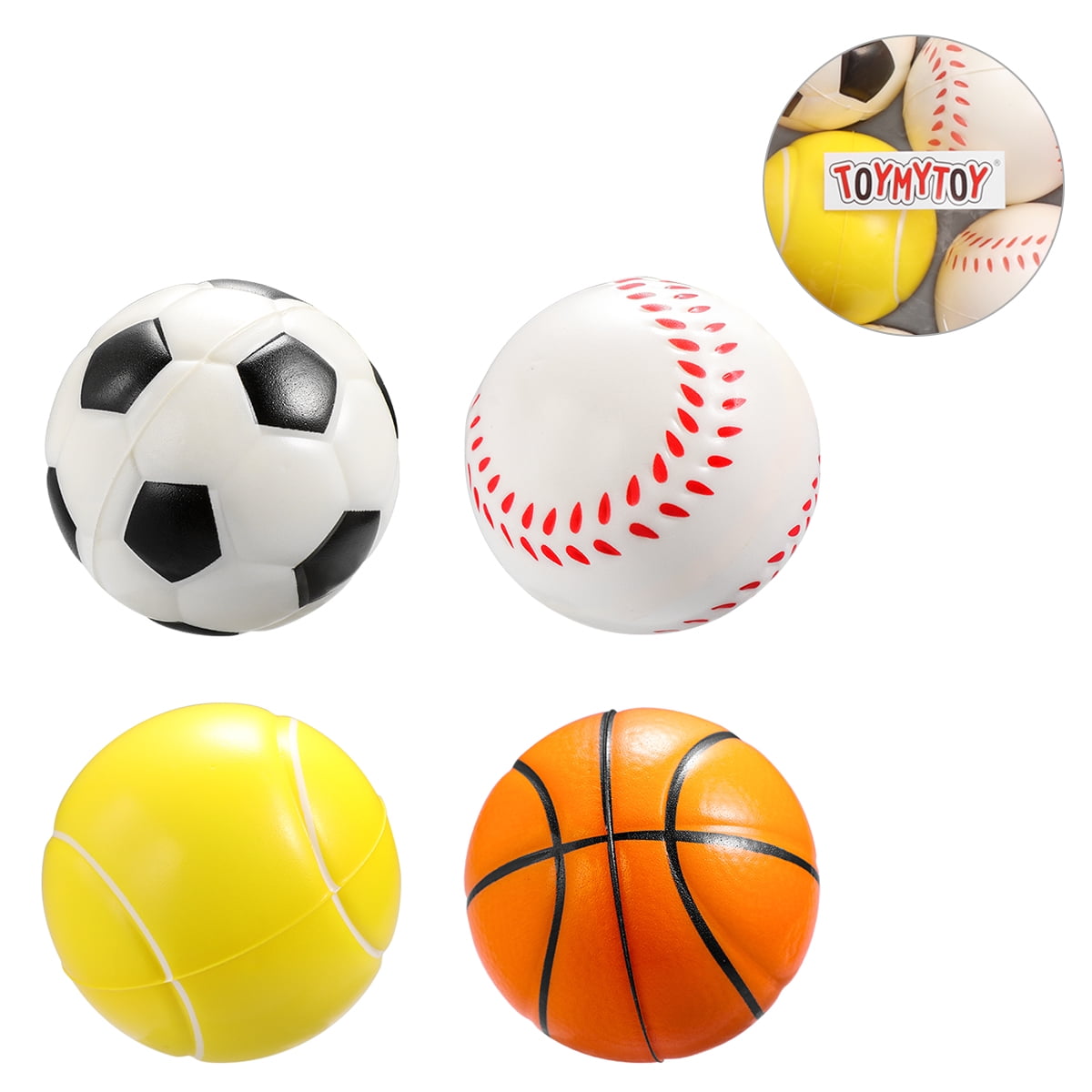 1PCS sports balls basketball soccer football straw topper PVC boys sports  balls straw toppers charms