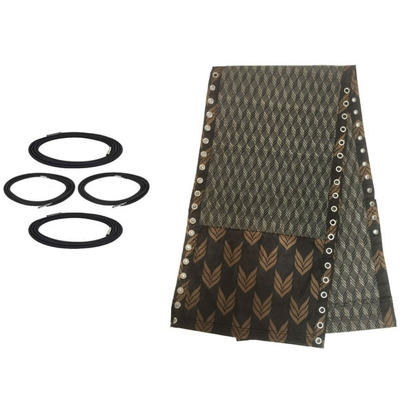 Advancent Tela de repuesto para silla de cabestrillo con cuerdas, funda protectora ligera, Protector Universal para exteriores, Patio, Camping Juegos de muebles de jardín Rombo Advancent HA065374-03