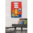 thumbnail image 2 of Garfield - Brain Wall Poster, 22.375" x 34" Framed, 2 of 5