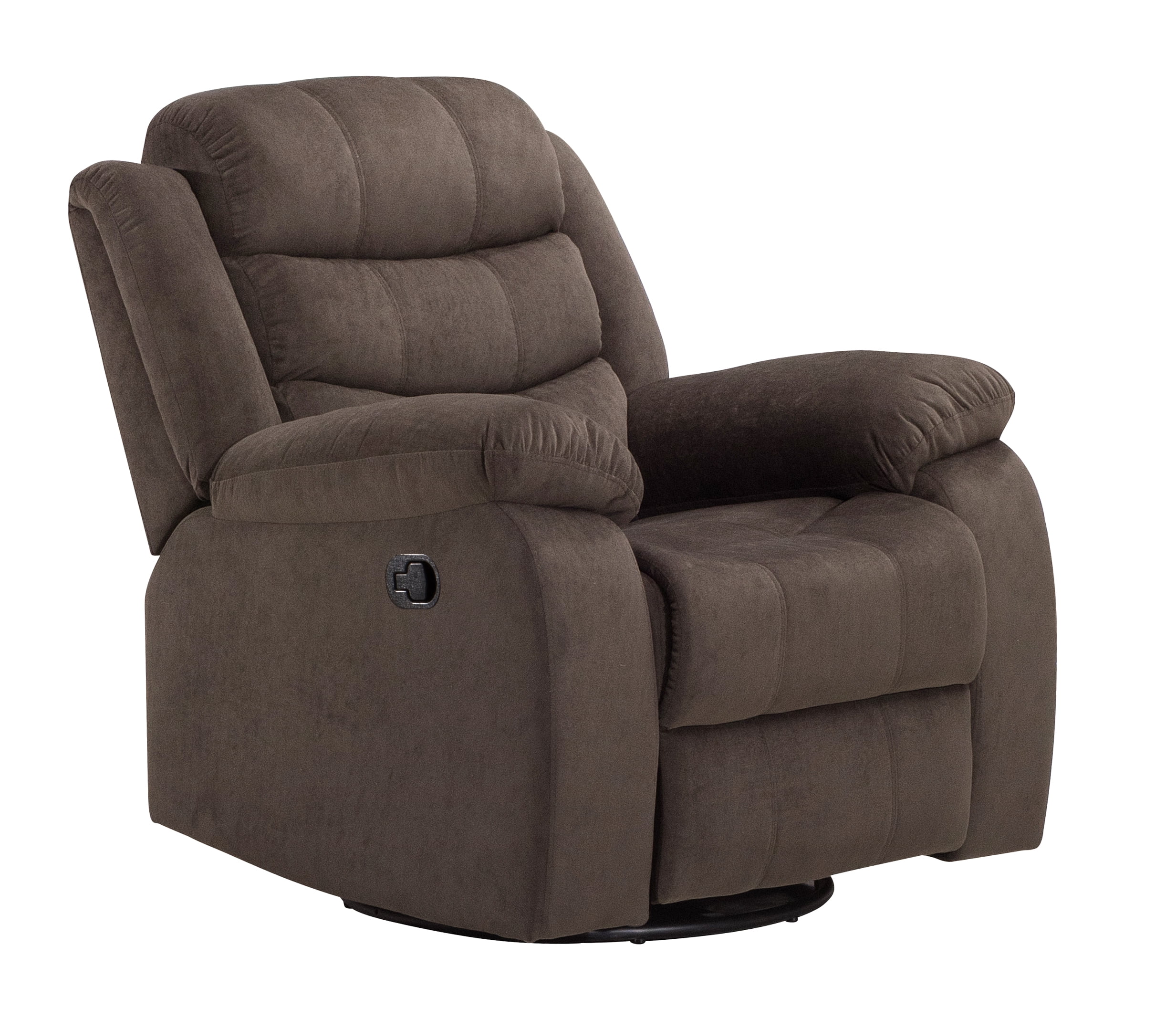 Acme Cuinn Tight Back and Seat Recliner in Dark Olive Velvet