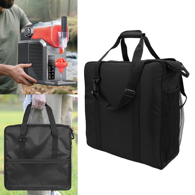 Slushie Machine Bag, Large Capacity Multipurpose Slushie Machine Carrying Bag with Shoulder Strap for Camping