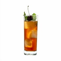 Vikko Highball Glasses with Weighted Base, 10.75 Ounce Drinking Glass, Set of 12 Collins Glasses for Juice, Water, Beverages and Cocktails, Modern Glass Cups