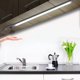 thumbnail image 2 of Tira de luces LED para debajo del armario, 40cm, sensor USB, luz para armario, luz de cocina, color blanco, 2 of 6