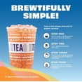 thumbnail image 3 of HTeaO Mint Black Tea Packets – Makes 4 Gallons of Naturally Sweet Tea in 5 Minutes – Large Tea Sachets for Parties, Family Gatherings, & Groups – Texas-Style Iced Tea Packets for Quick Brew (8-Count), 3 of 4