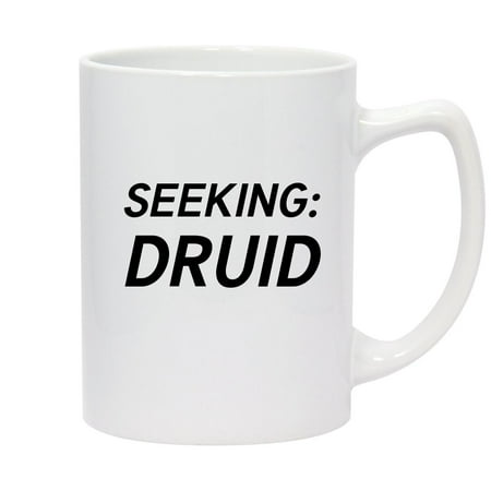 

Seeking: Druid - 14oz Ceramic White Statesman Coffee Mug White