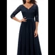 thumbnail image 4 of Vestido Formal para Mujer, Vestido de Madre de la Novia, 3/4, Vestido de Invitada de Boda, Vestido de Noche . Azul Profundo S, 4 of 6