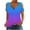 Blue, variant on Scyoekwg Womens Tunic Tops Short Sleeve Shirt Loose Womens Summer Fashion Comfy Clothes Ladies Blouses Dressy Casual Short Sleeve Tops Women's Shirts Casual