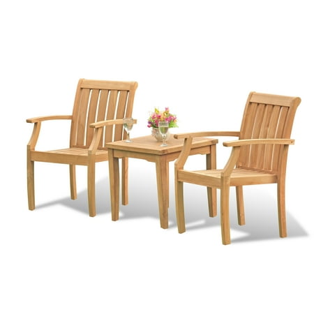 Teak Dining Set 2 Seater 3 Pc 21 Sack Square Side Table Teak Dining Set 2 Seater 3 Pc 21 Sack Square Side Table Somerset Stacking Arm Captain Chairs Outdoor Patio Grade A Wood Wholeteak Wmdsssb