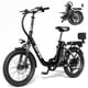thumbnail image 1 of SUNTIBYE SE1 Bicicleta Eléctrica de Montaña Plegable para Adultos, Motor de 1000W, 28MPH, Batería de 48V 15Ah, E Bike de Llanta Ancha de 20", UL2849, Negro, 1 of 6