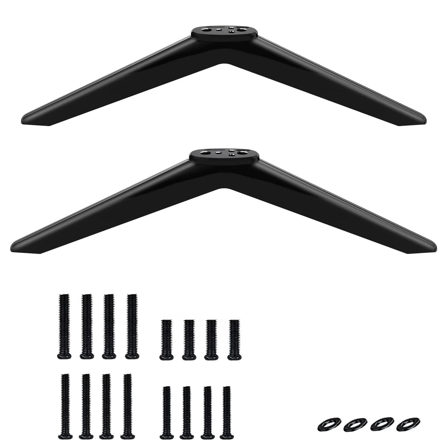 Romanda TV Legs for TCL TV Stand Legs, Replacement Legs for TCL TV Base Stand 28 32 40 43 48 49 50 55 Inch, TV Base for 28D2700 32S321 40S325 43S303 50S425 55S525 65S421 75S435