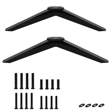 Romanda TV Legs for TCL TV Stand Legs, Replacement Legs for TCL TV Base Stand 28 32 40 43 48 49 50 55 Inch, TV Base for 28D2700 32S321 40S325 43S303 50S425 55S525 65S421 75S435 with Screws