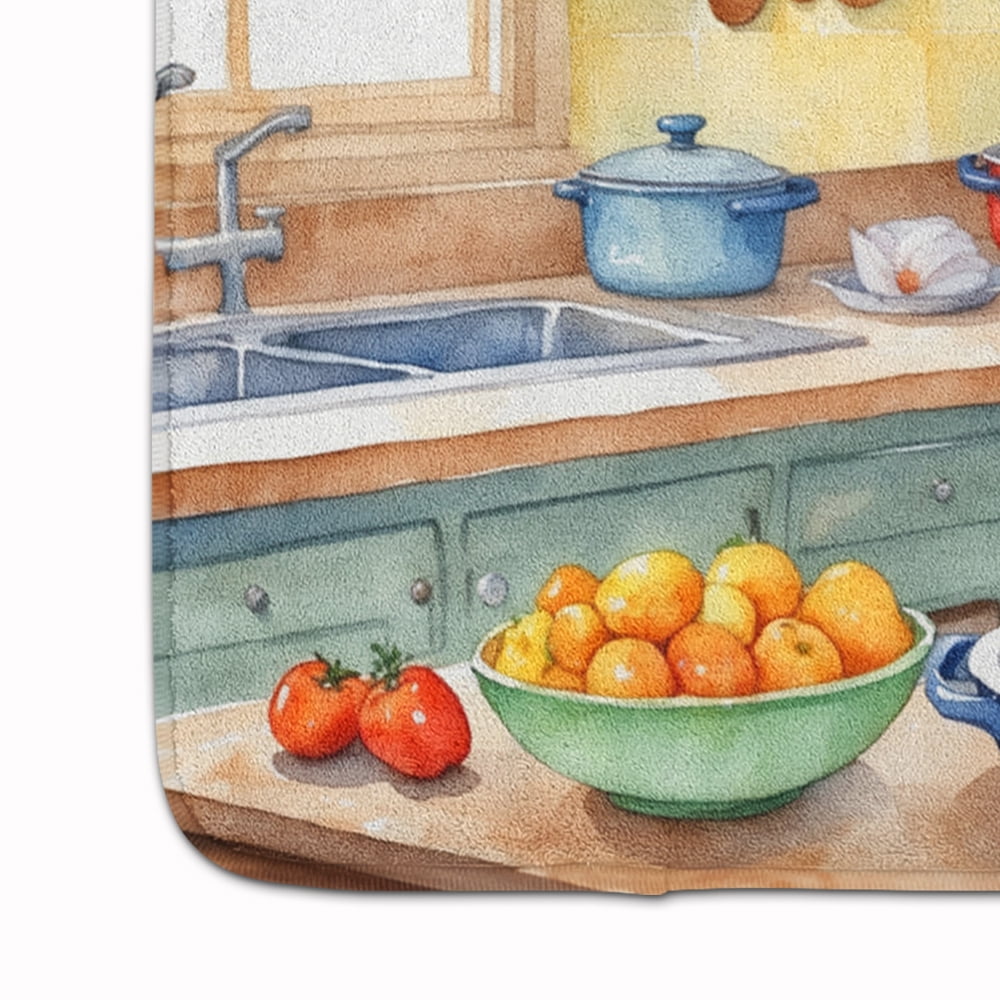 Yorkie Yorkshire Terrier The Chef Memory Foam Kitchen Mat