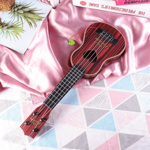 TAILTOSS Child Ukulele Imitated Ukulele Design Brown 1Pcs