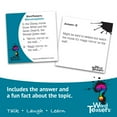 thumbnail image 2 of ? Word Teasers Conceptos erróneos para iniciar conversaciones - Divertidas tarjetas de trivia para niños y adultos - Juego de conceptos erróneos para la noche de juegos - Tarjetas de trivia familiares, 2 of 5