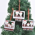 thumbnail image 3 of Yuarrent Decoración colgante de Navidad Adorable para Hotel, decoración de marco de fotos DIY para dormitorio de Navidad con cuerda, fiesta interior, Kits de decoración para fiestas 5 personas Yuarrent HA069345-04, 3 of 6