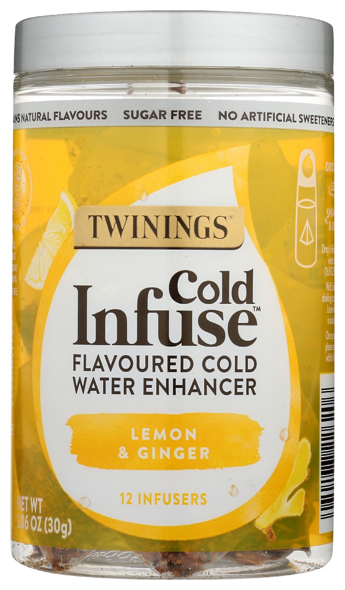 YAME Tea Cold Infuse Lmn Gngr, 12 bg, Only 1 Pack