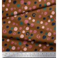 thumbnail image 3 of Soimoi Rayon Fabric Brush Stroke Abstract Print Fabric by Yard 56 Inch Wide, 3 of 3