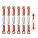 thumbnail image 2 of Camber Link Rod Linkage Set for Slash 1/10 RC Car Part Red, 2 of 5