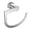 Chrome, variant on Moen Hand Towel Bar Rinza Series - Wall Mount, Modern, Zinc, Matte Black, Bathroom Ring