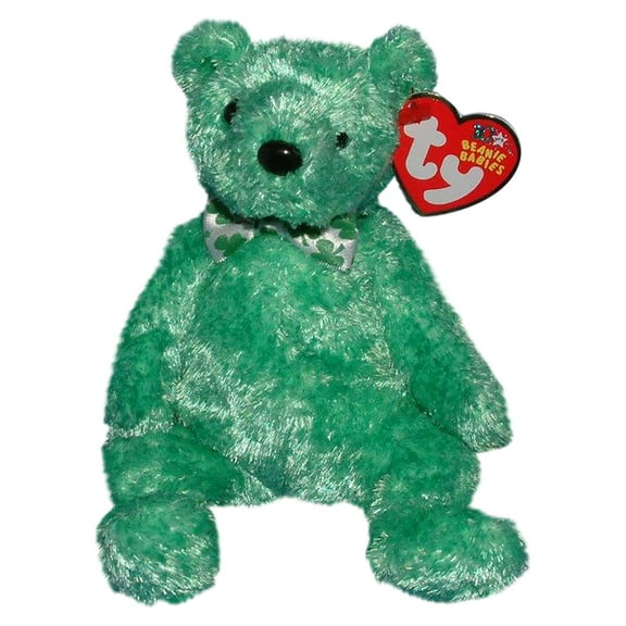Ty Beanie Baby: Luck-e the Bear | Stuffed Animal | MWMT