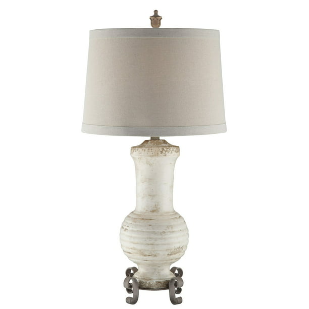 Andrea 32 Inch Table Lamp Tuscan Cream, Tuscan Style Table Lamps