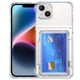 thumbnail image 2 of Funda TEKKU TPU Tarjetero para iPhone 15 PLUS Transparente, 2 of 11